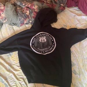 Black Chicago highway Merch hoodie